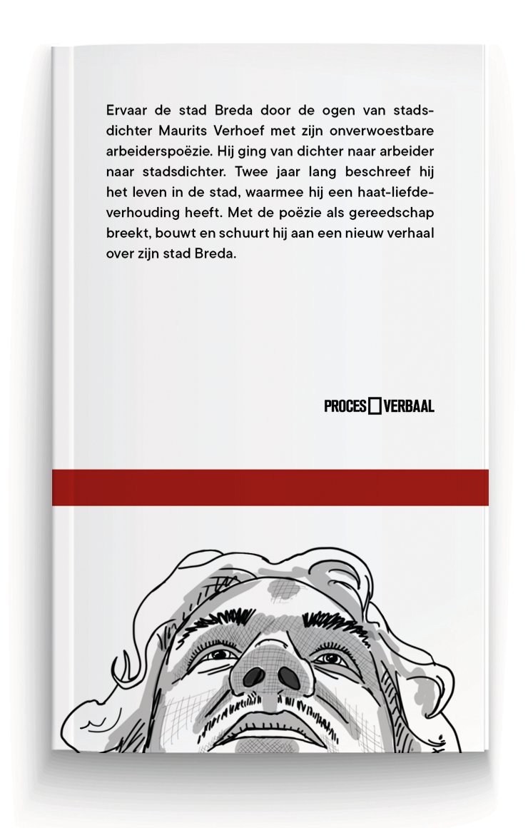 Achterkant van Het echte werk